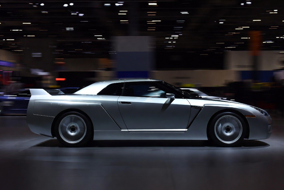 GT-R Proto front three-quarter view at 2005 Tokyo Motor Show